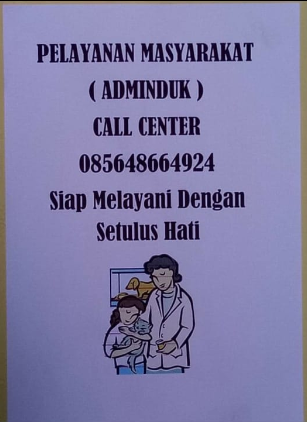Call Center Adminduk Desa Sawentar